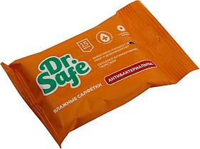Dr.Safe Антибактериальные влажные салфетки, с экстрактом ромашки (15 шт)