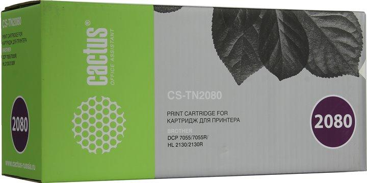 Картридж Cactus CS-TN2080 для Brother HL-2130, DCP-7055