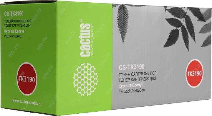Картридж Cactus CS-TK3190 для Kyocera Ecosys P3055dn/P3060dn