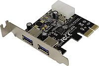 Orient VL-3U2PELP (OEM) PCI-Ex1, USB3.0, 2 port-ext, Low Profile