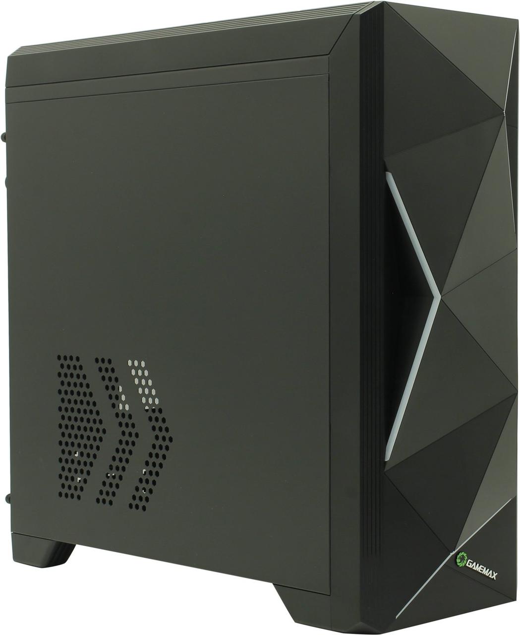 Minitower GameMax Ares Black MicroATX без БП
