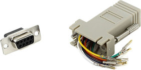 Espada ECOMDB9F-RJ45 Переходник RJ45F - COM9F