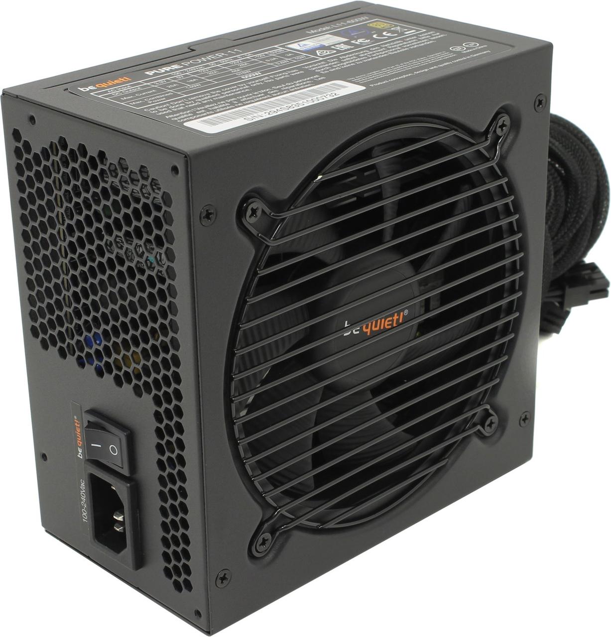 Блок питания be quiet! PURE POWER 11 L11-600W 600W ATX (24+2x4+4x6/8пин) BN294