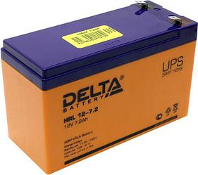 Аккумулятор Delta HR 12-7.2 (12V, 7.2Ah) для UPS