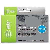 Картридж Cactus CS-CZ133 (№711XL) Black для HP DJ T120/T520