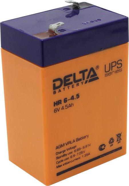 Аккумулятор Delta HR 6-4.5 (6V, 4.5Ah) для UPS
