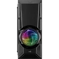 Miditower Aerocool AeroEngine RGB-G-BK-v2 Black ATX без БП, сокном