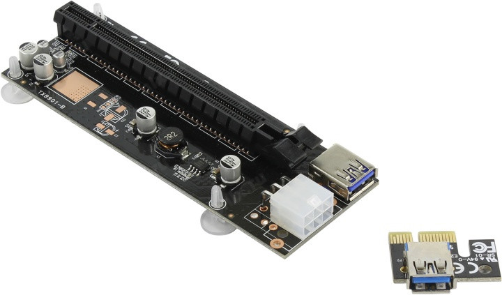 TXB901-B Адаптер PCI-Ex1-PCI-Ex16
