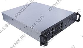 Server Case 2U Procase ES206S-SATA3-B-0 Black 6xHotSwap SAS/SATA, ATX, без БП