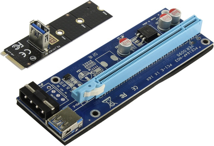 Espada M2PCIeKIt01 Адаптер M2 2242/2260/2280 -- PCI-Ex16 F