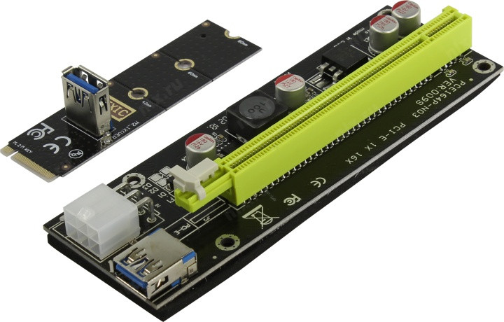 Espada M2PCIeKIt02 Адаптер M2 2242/2260/2280 -- PCI-Ex16 F