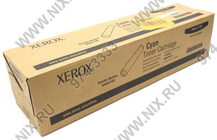 Тонер-картридж XEROX 106R01160 Cyan для Phaser 7760