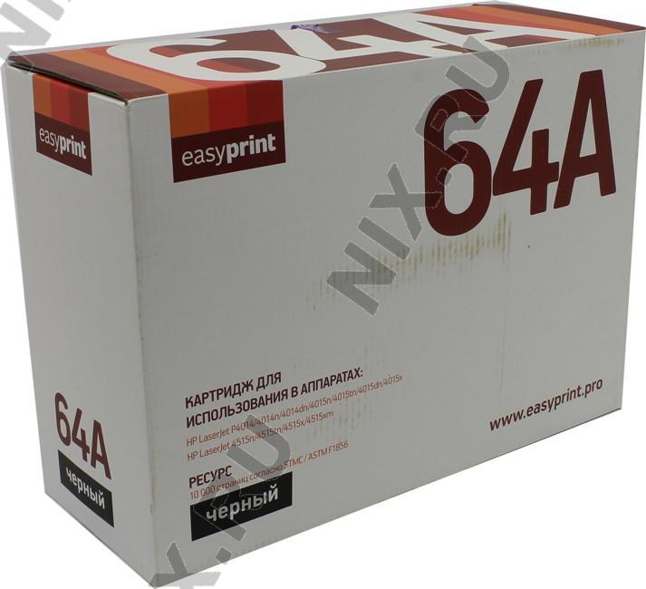 Картридж EasyPrint LH-64A для HP LJ P 4014/4014dn/4014n/4015dn/4015n/4015tn/4015x/4515n/4515tn/4515x/4515xm