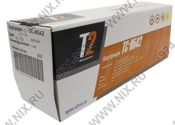 Картридж T2 TC-H542 (жёлтый) для HP LJ CP1215/1515n/1518ni, CM1312