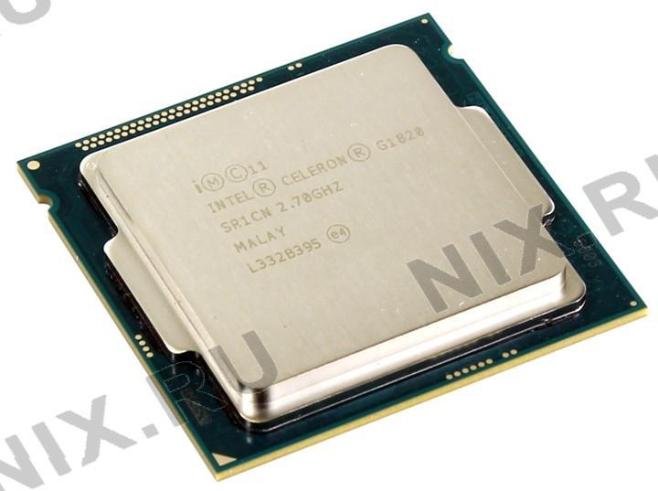 CPU Intel Celeron G1820 2.7 GHz/2core/SVGA HD Graphics/0.5+2Mb/53W/5 GT/s LGA1150
