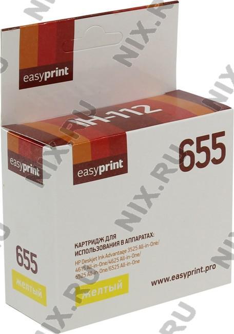 Картридж EasyPrint IH-112 Yellow для HP 3525/4615/4625/5525/6525
