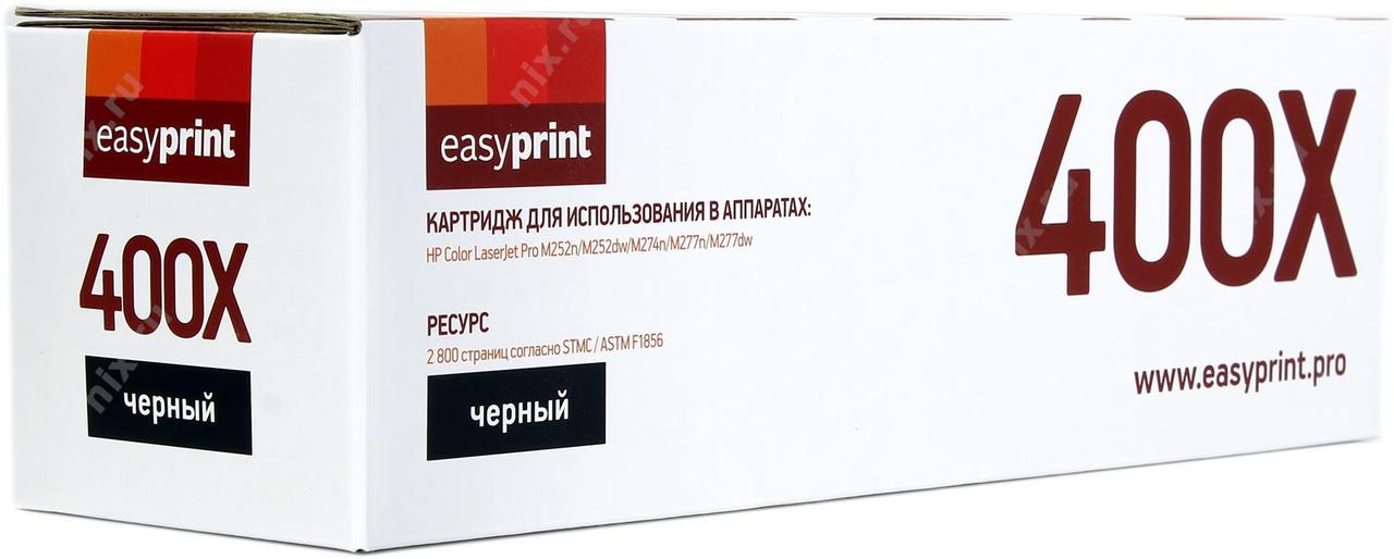 Тонер-картридж EasyPrint CF400X Black для HP Color LJ Pro M252/M274/M277