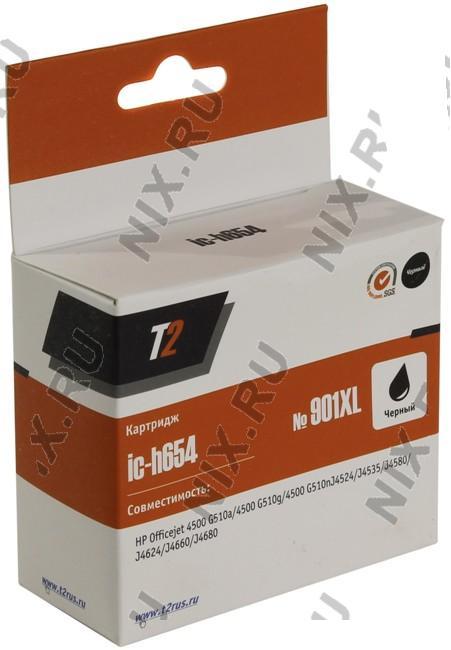 Картридж T2 ic-h654 (№901XL) Black для HP OJ 4500/J4535/4580/4624/4660/4680