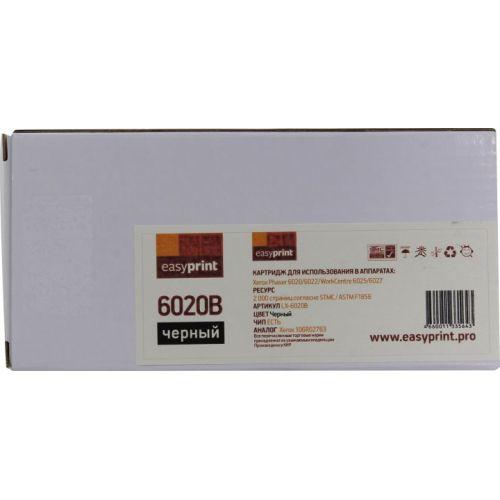 Тонер-картридж EasyPrint LX-6020B Black для Xerox Phaser 6020/6022/WorkCentre 6025/6027