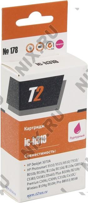 Картридж T2 ic-h319 (№178) Magenta для HP DJ 3070A, PS 5510/5515/6510/7510/B010b/B109c/B110a/C5383/C6383