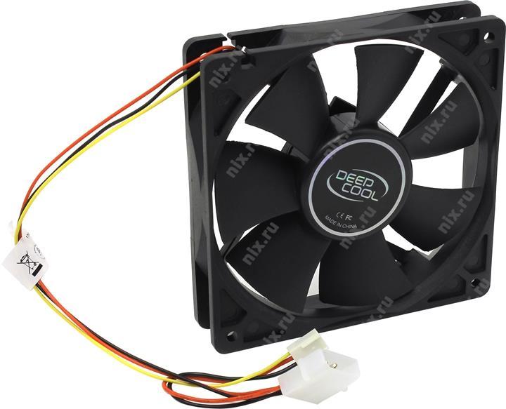 Deepcool DP-FDC-XF120 XFAN 120 (3пин, 120x120x25мм, 26дБ, 1300об/мин)