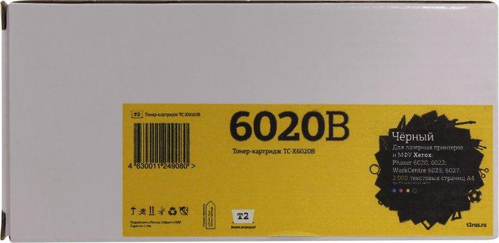 Картридж T2 TC-X6020B Black для Xerox Phaser 6020/6022, WorkCentre 6025/6027