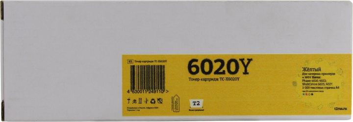Картридж T2 TC-X6020Y Yellow для Xerox Phaser 6020/6022, WorkCentre 6025/6027