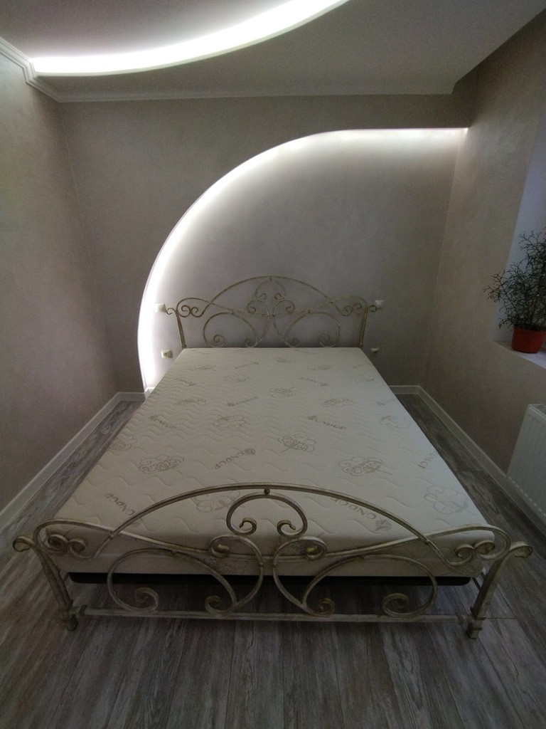 Кровать КД12 белый в золоте - фото 1 - id-p178594476