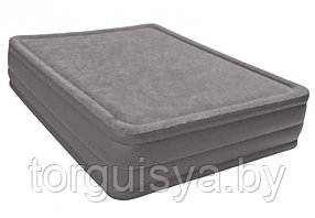 Кровать надувная со встроенным насосом 203х152х51 см, Queen, Intex 67954