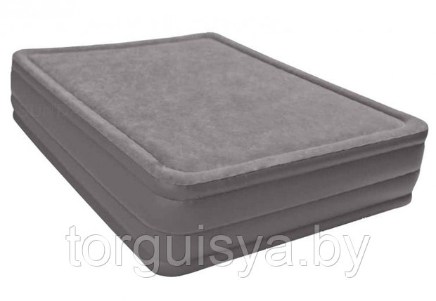 Кровать надувная со встроенным насосом 203х152х51 см, Queen, Intex 67954, фото 2