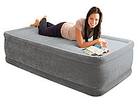 Кровать со встроенным насосом 99х191х46, Twin Comfort-Plush, Intex 64412