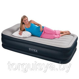 Кровать со встроенным насосом 99х191х48/43 см, Twin Deluxe, Intex 67732