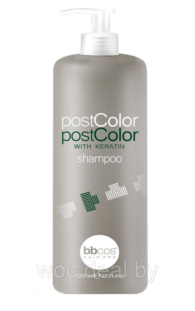 BBcos Бальзам для фиксации цвета на основе кератина Ph Balancer Post Color, 1000 мл - фото 1 - id-p178235221