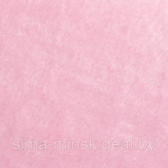 Плед "Этель", 130х175 см, розовый 100% п/э - фото 2 - id-p178603886