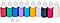 Набор акриловых витражных красок ЛУЧ по стеклу "Витраж" 10 цв., фото 3