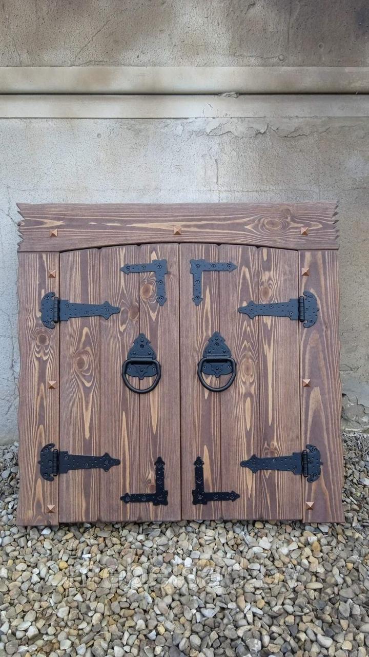 Двери из массива сосны для кухонь и комодов "Рустикальные №1"