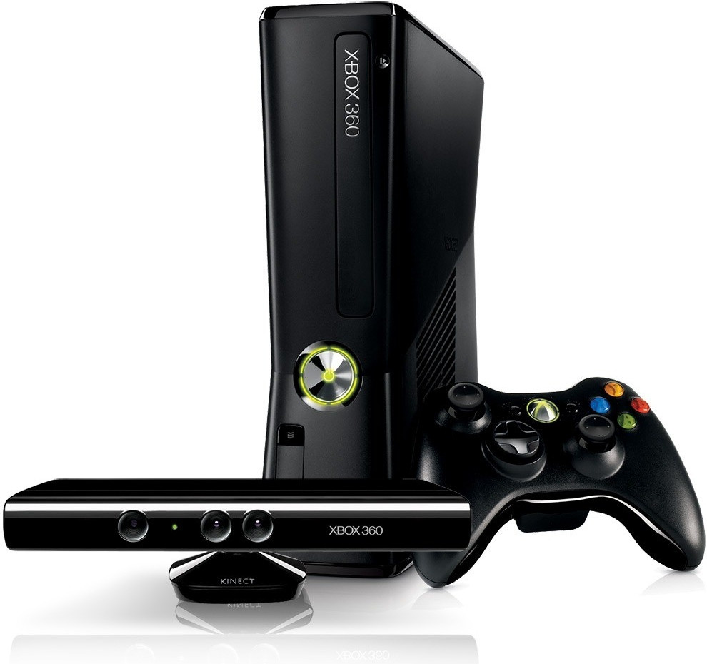 XBOX 360 Slim 500 Gb + Sensor Kinect Прошит LT+3.0 - фото 1 - id-p145188688