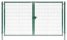 Ворота Medium New Lock 1,73х4,0 RAL 6005 - фото 1 - id-p178627930