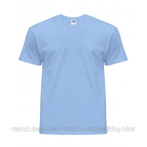 Футболка (майка) мужская REGULAR T-SHIRT MAN TSRA 150 SKY BLUE - фото 1 - id-p178629506