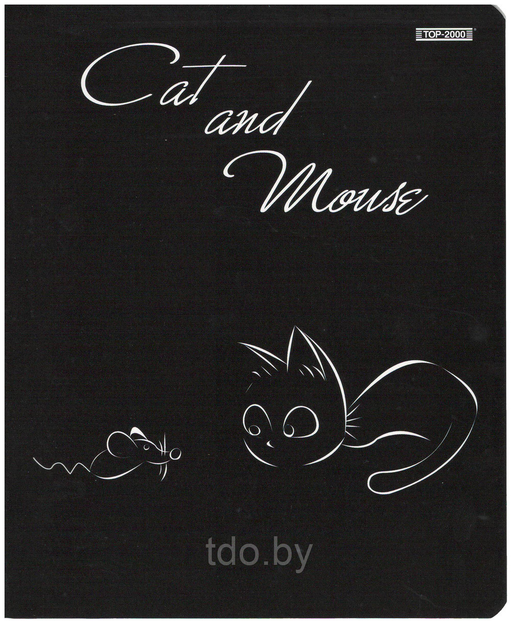 Тетрадь школьная в линию. 12л, обложка картон, серия Cat and Mouse - фото 2 - id-p178631196