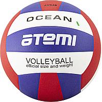 Мяч волейбольный №5 Atemi AVC4S Ocean White/blue/red