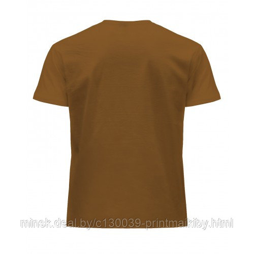 Футболка (майка) мужская REGULAR T-SHIRT MAN TSRA 150 BROWN - фото 2 - id-p178631941