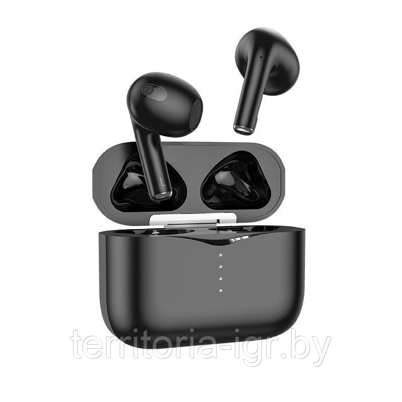 Беспроводная Bluetooth-гарнитура EW09 TWS черный Hoco - фото 4 - id-p178633731