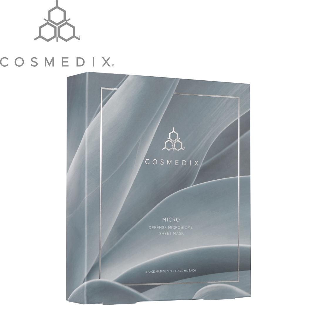 Восстанавливающая тканевая маска с пребиотиками COSMEDIX Micro Defense Microbiome Sheet Mask