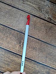 Крючок для вязания 8 мм,пластик