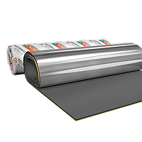 Звукоизол Флекс АЛ, звукоизоляционная мембрана 12 мм, (2,5м x 1м х 12мм) 2,5м2/рул