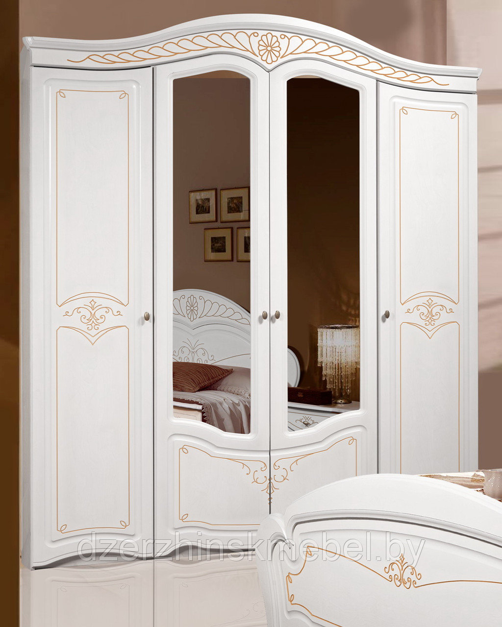 Набор мебели для спальни "Луиза-4 Производство "Форест Деко Групп" - фото 4 - id-p124771480