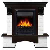 Портал Firelight Forte Classic (камень белый/шпон венге)