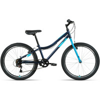 Велосипед Altair MTB HT 24 1.0 2022 (темно-синий/мятный)