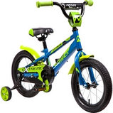 Детский велосипед Novatrack Extreme 16 (синий/зеленый, 2019), фото 2